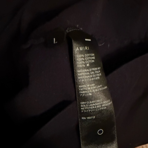 Amiri 22 Baseball Shirt - Picture 5 of 5